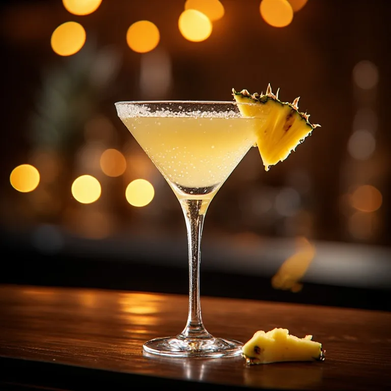 Capital Grille Stoli Doli — Pineapple-Infused Vodka, Served Ice-Cold and Straight Up