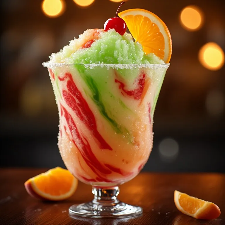 Pappadeaux Swamp Thing — Frozen Margarita Meets Frozen Hurricane in One Glass